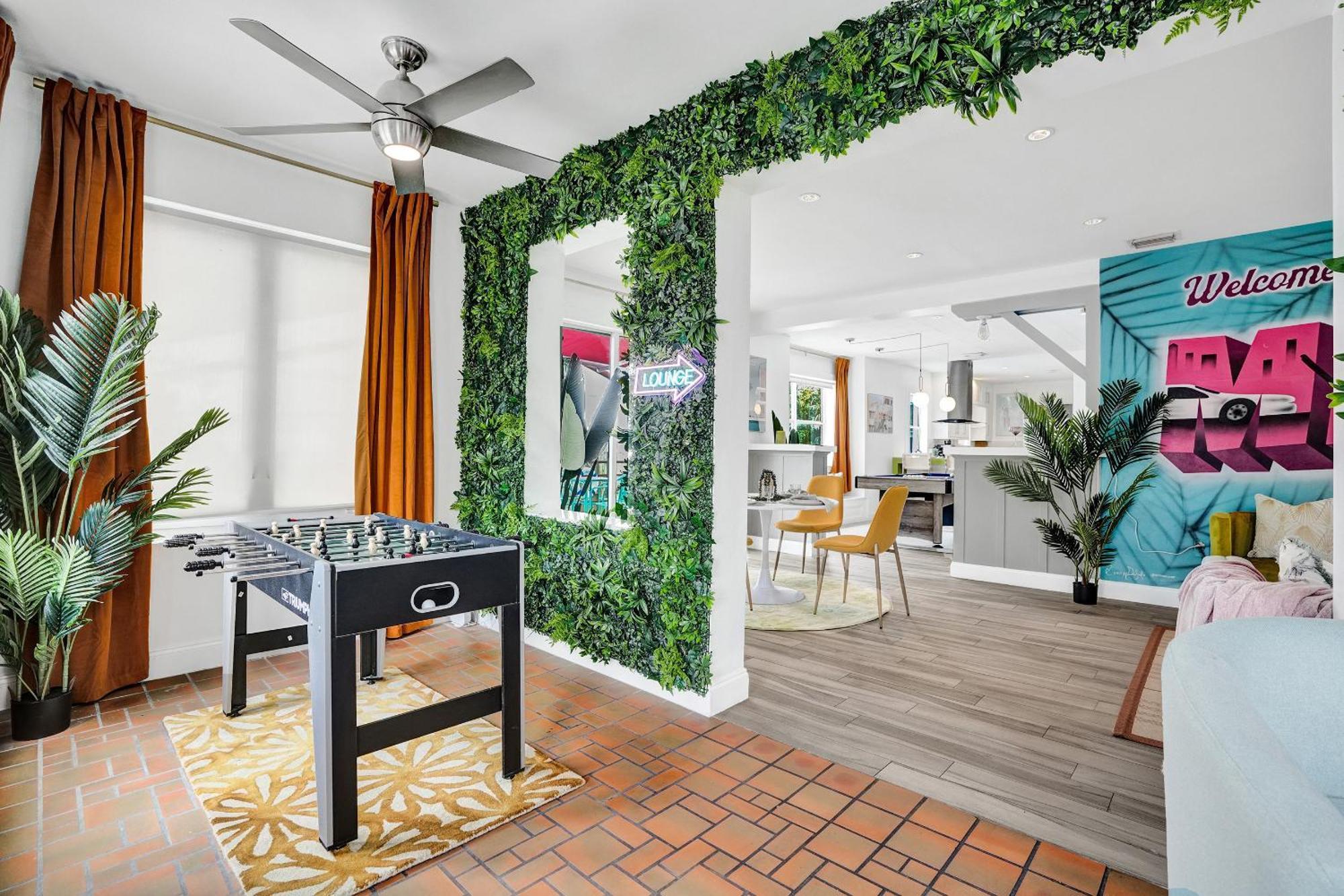 5 Mins Brickell - Pool & Billiards - Retro Casa de férias *